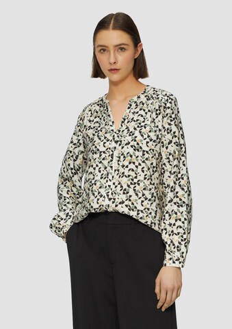 s.Oliver Bluse in Beige: Vorderseite