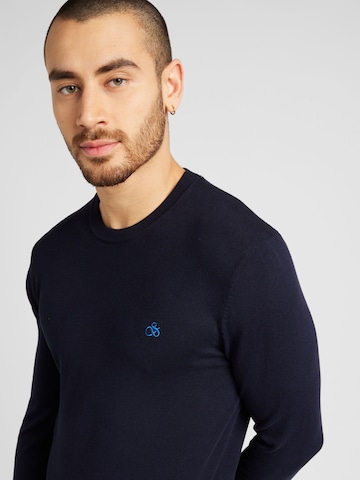 SCOTCH & SODA Pullover 'Essentials' in Blau