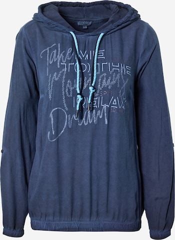 Soccx Sweatshirt in Blue: front