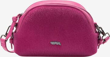 Borsa a tracolla di IZIA in rosa: frontale