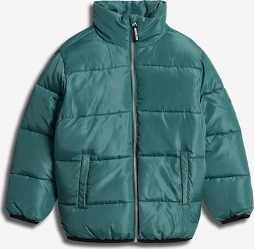 SOMETIME SOON Winter Jacket in Green: front