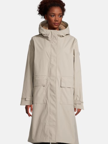 No. 1 Como Raincoat 'Mola' in Beige: front