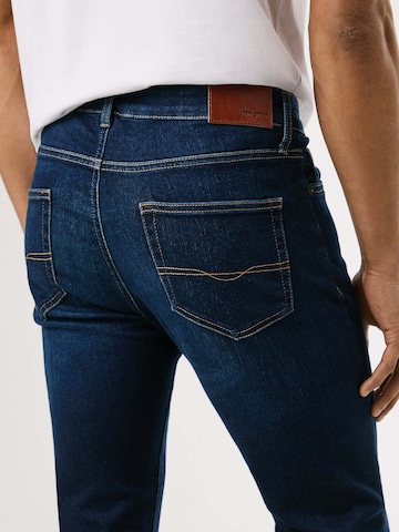 Pepe Jeans Skinny Jeans 'FINSBURY' in Blauw