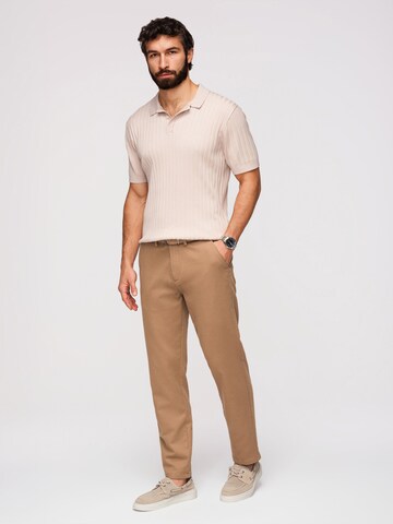 Ombre Regular Chino trousers in Brown