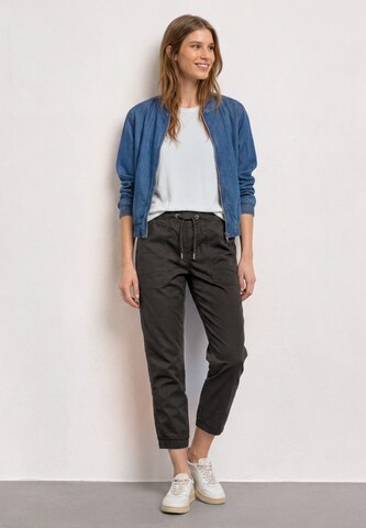 STREET ONE Loose fit Pants in Brown: front