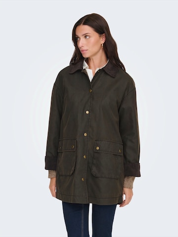 JDY Between-Season Jacket 'JDYRUBY' in Green: front