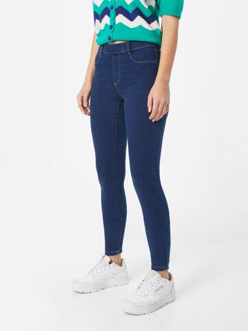 Coupe slim Jeggings 'Eden' Dorothy Perkins en bleu : devant