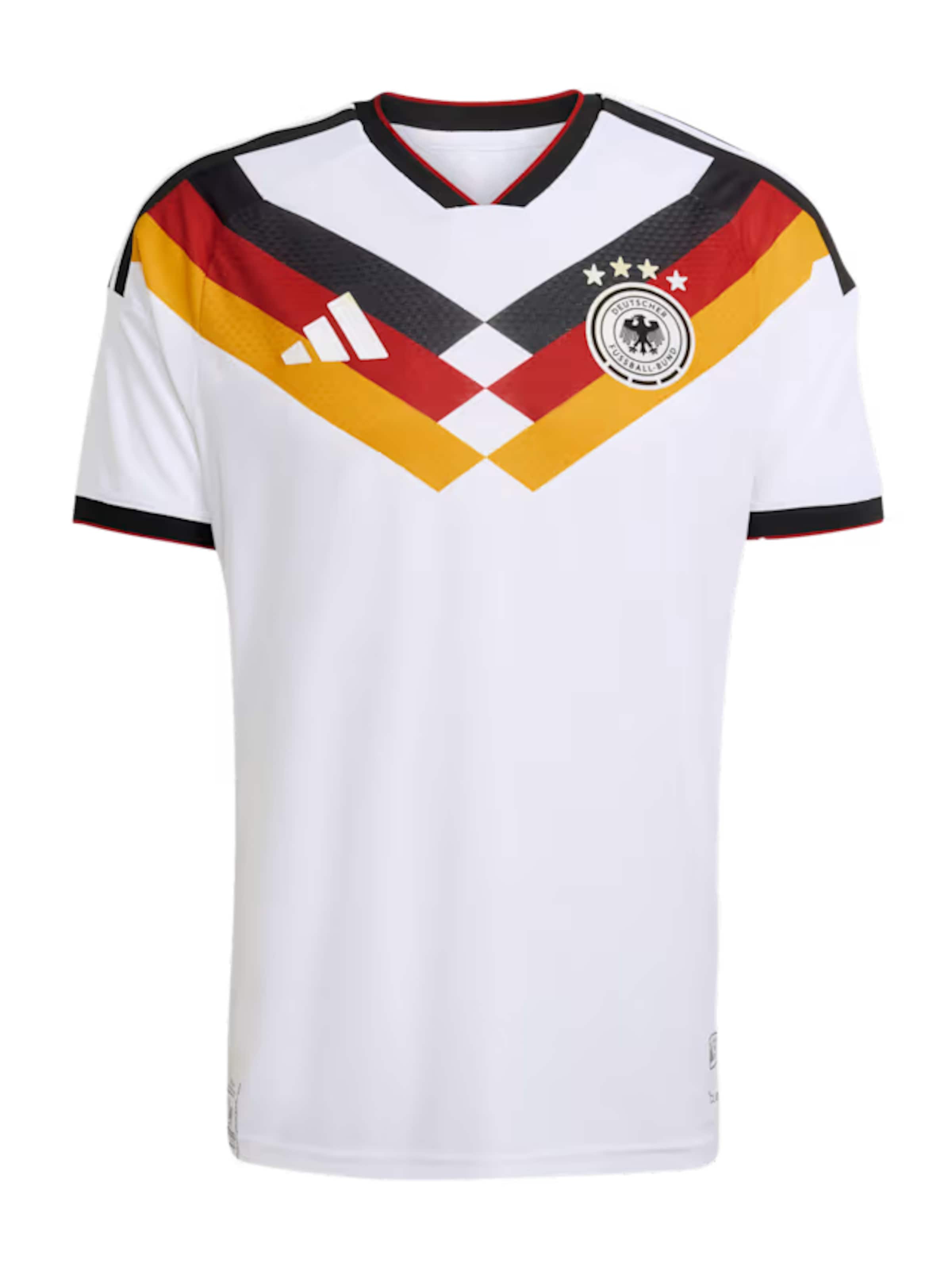 ADIDAS PERFORMANCE Authentic Trikot DFB Home 'Germany 26 Home Authentic' in Weiß: Vorderseite