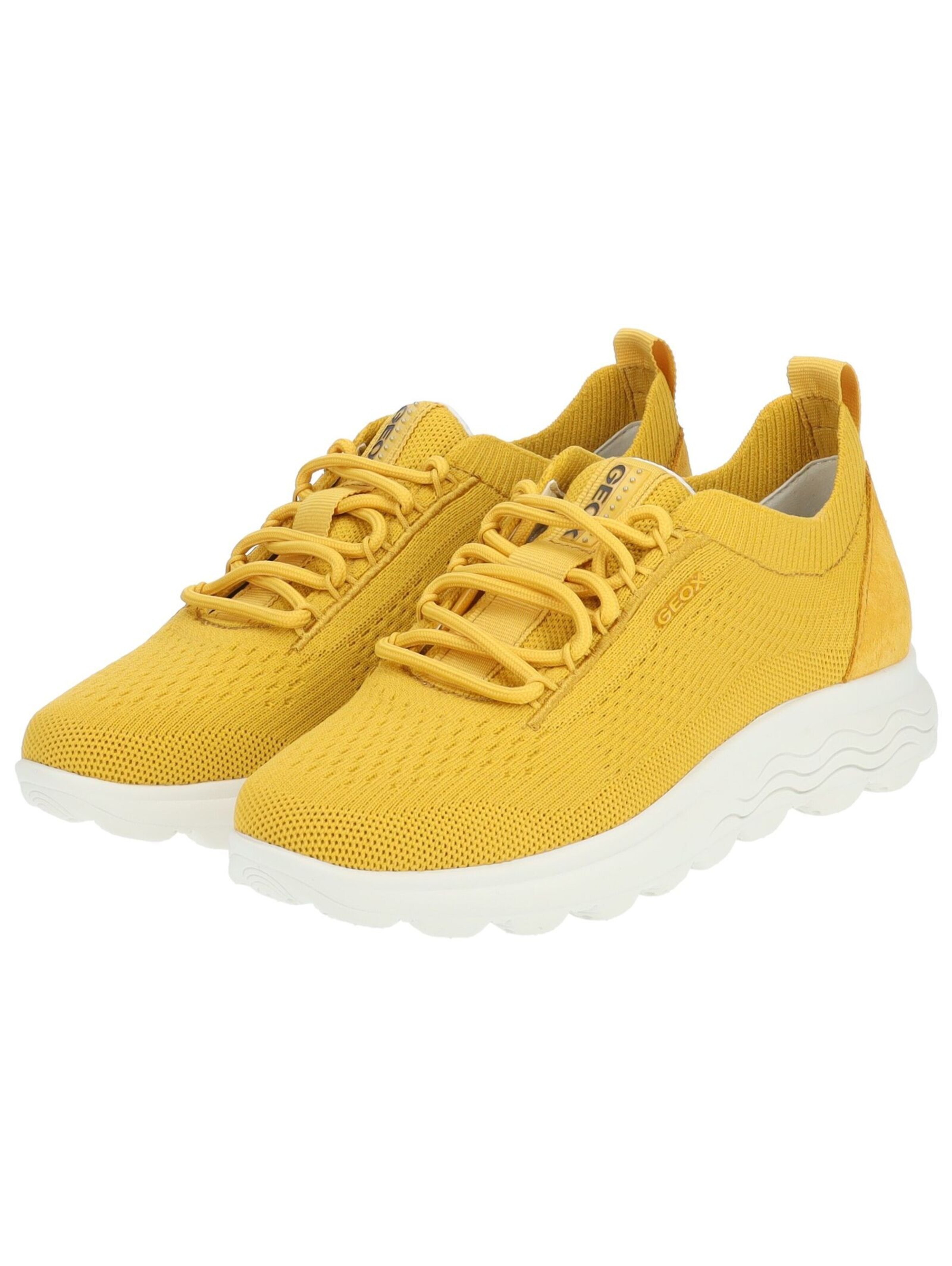 GEOX Platform trainers in Yellow