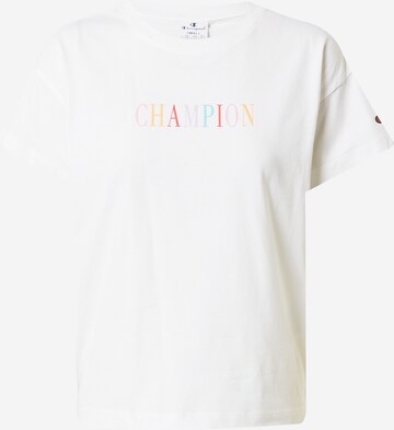 Champion Authentic Athletic Apparel Tričko 'Legacy' – bílá: přední strana