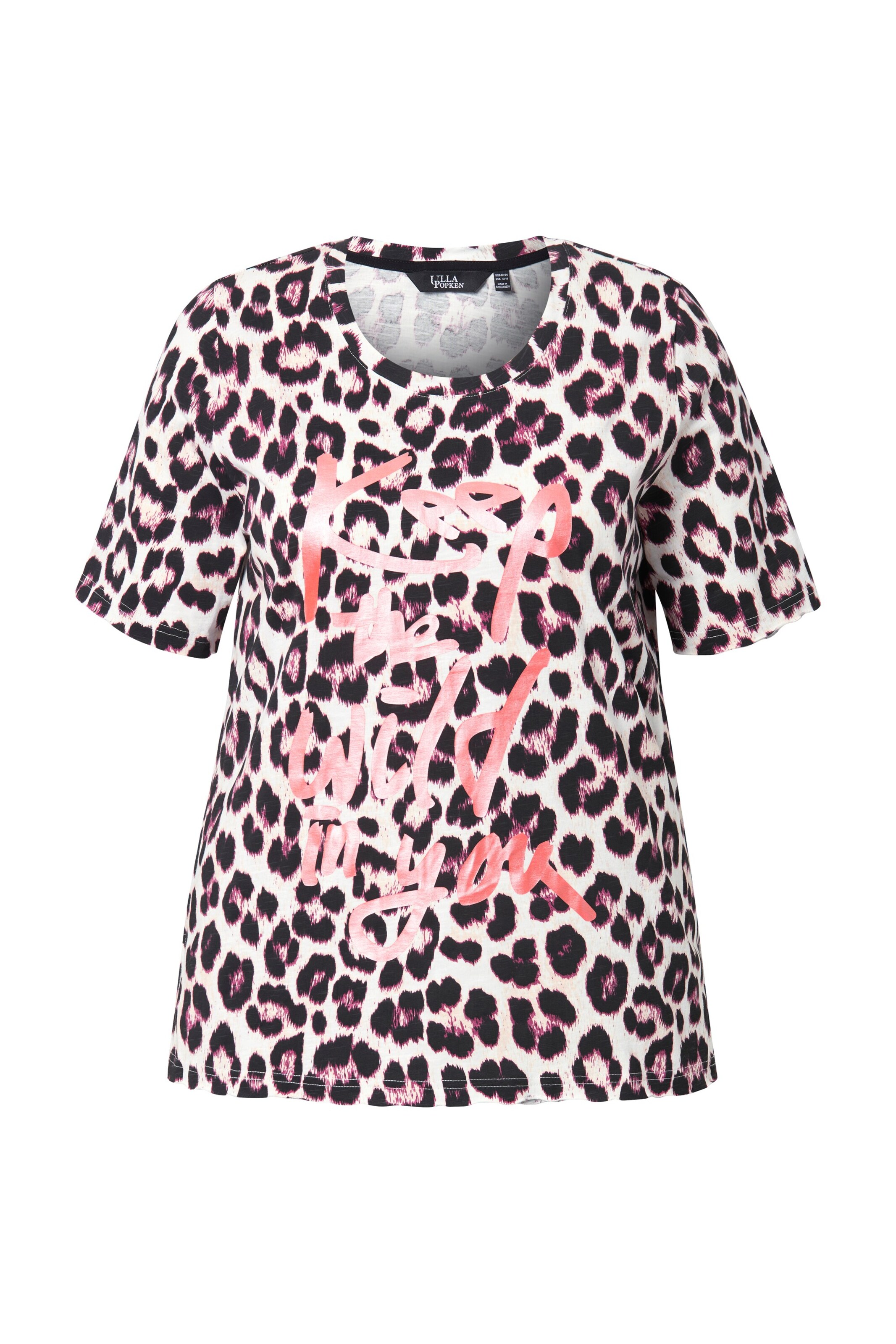 Ulla Popken Shirt in Wit: voorkant