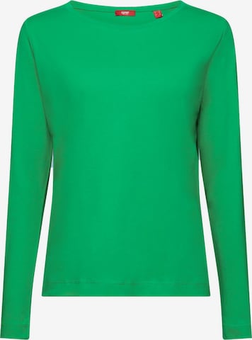 T-shirt ESPRIT en vert : devant