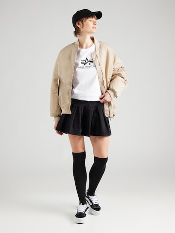Tricou 'New' de la ALPHA INDUSTRIES pe roz