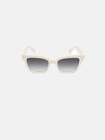 Occhiali da sole 'Occhiali da sole cat-eye Navigare calibro 58 protezione UV3' di Navigare in bianco