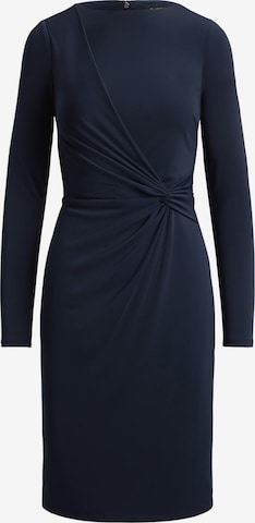 Lauren Ralph Lauren - Vestido de bainha em azul: frente