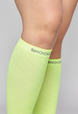 SNOCKS Socks 'Fitness' in Yellow