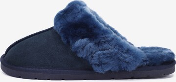 Gooce - Pantufa 'Emeline' em azul: frente