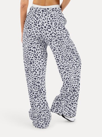 Loosefit Pantalon Smilodox en bleu