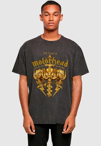 Merchcode Shirt 'Motorhead - 50 Years Warpigs' in Black: front