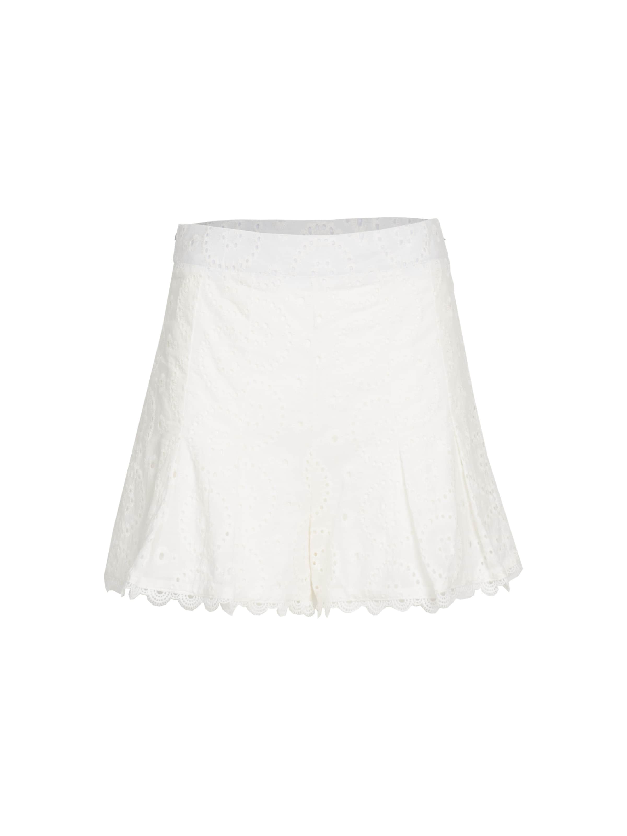 Flared Pantaloni 'Sangalo' di Influencer in bianco: frontale