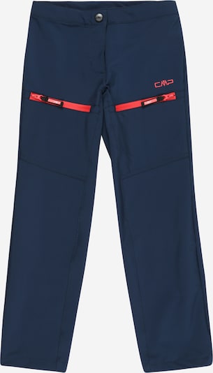 CMP Outdoor Pants in Dark blue / Red, Item view