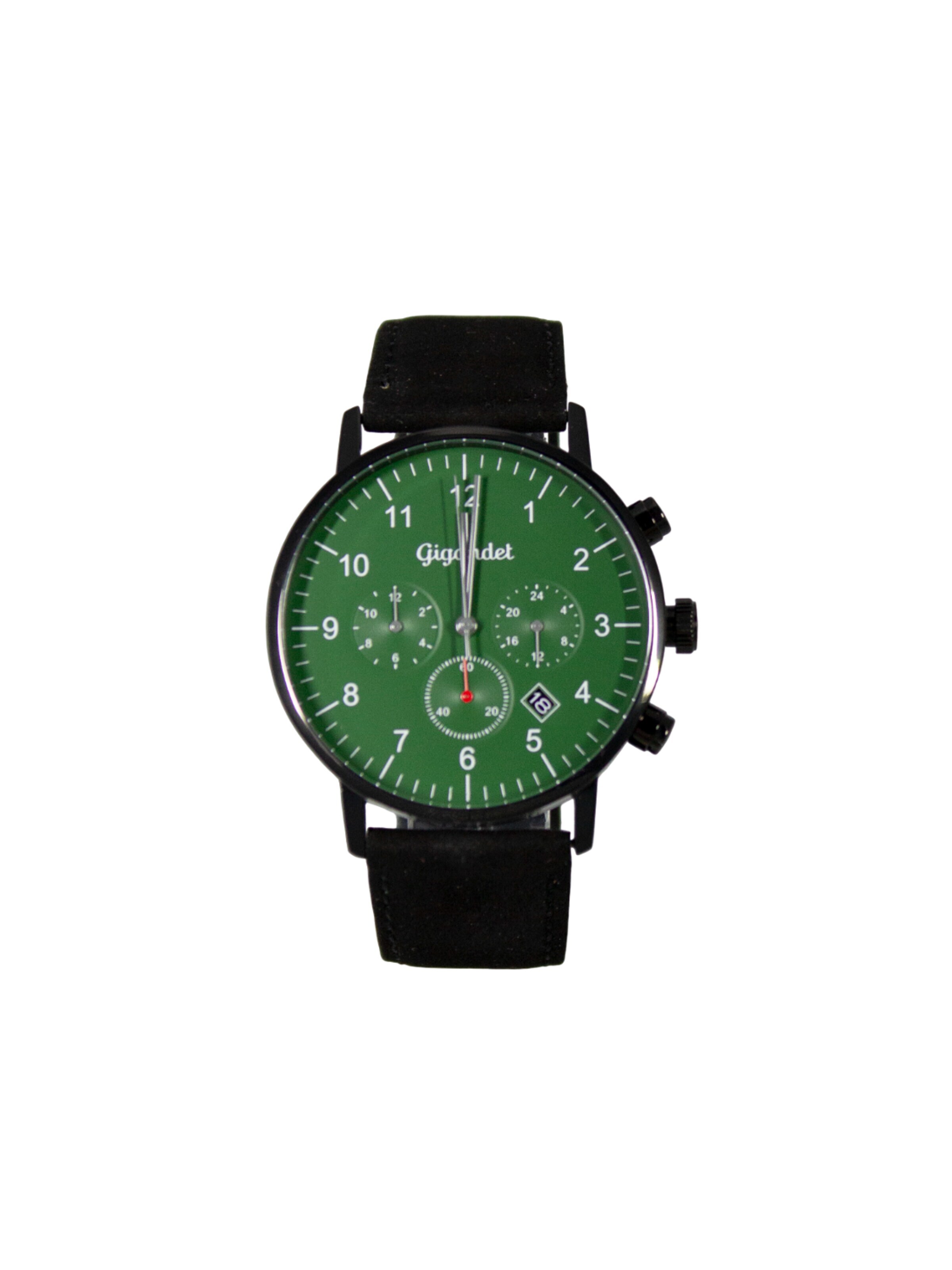 Montre à affichage analogique 'MINIMALISM II' Gigandet en vert : devant