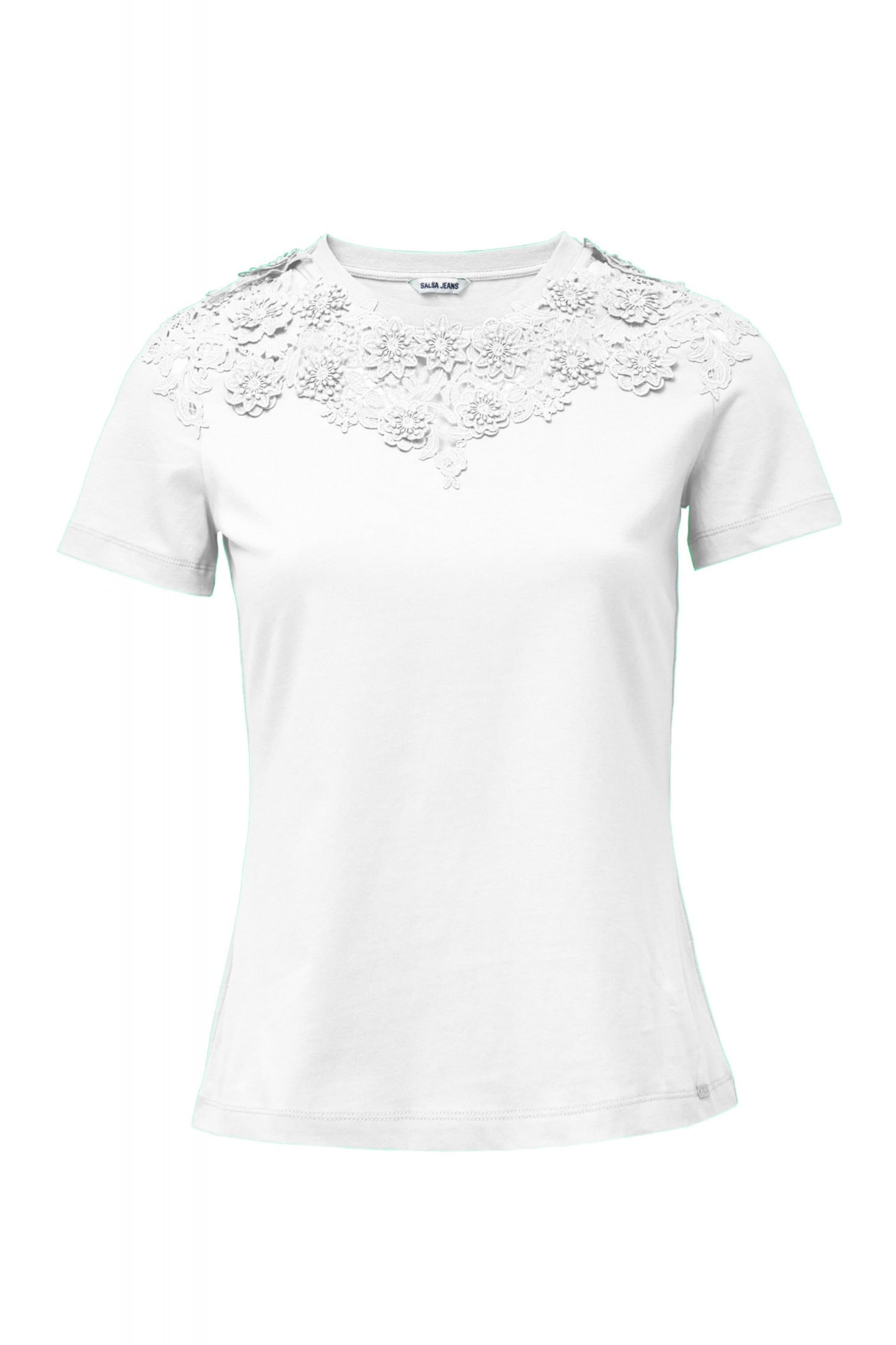 Salsa Jeans Shirt in White: front