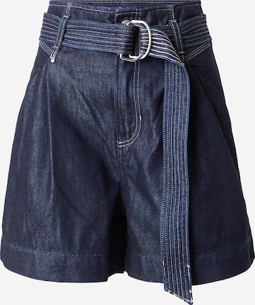 BOSS Loosefit Laskosfarkut värissä sininen: etupuoli