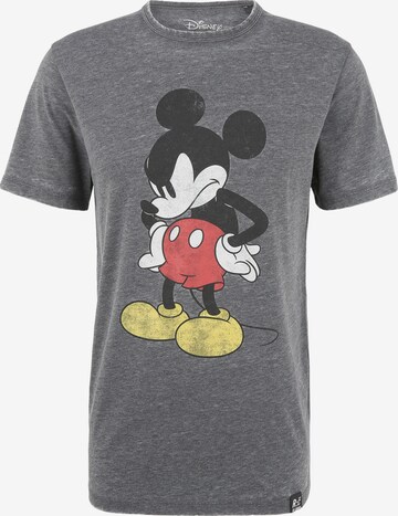 T-Shirt 'Mickey Mouse' Recovered en gris : devant