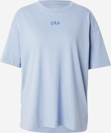 GAP Футболка оверсайз в Синий: спереди