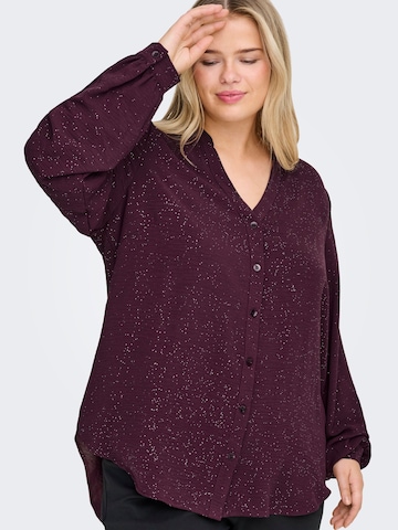 ONLY Carmakoma Blouse 'JOSEE ' in Lila