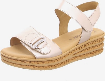 GABOR Sandale in rosegold, Produktansicht