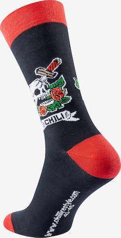 Chili Lifestyle Socken 'Banderole Leisure Socks' in Schwarz