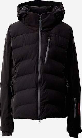 Superdry Snow Veste de sport en noir, Vue avec produit