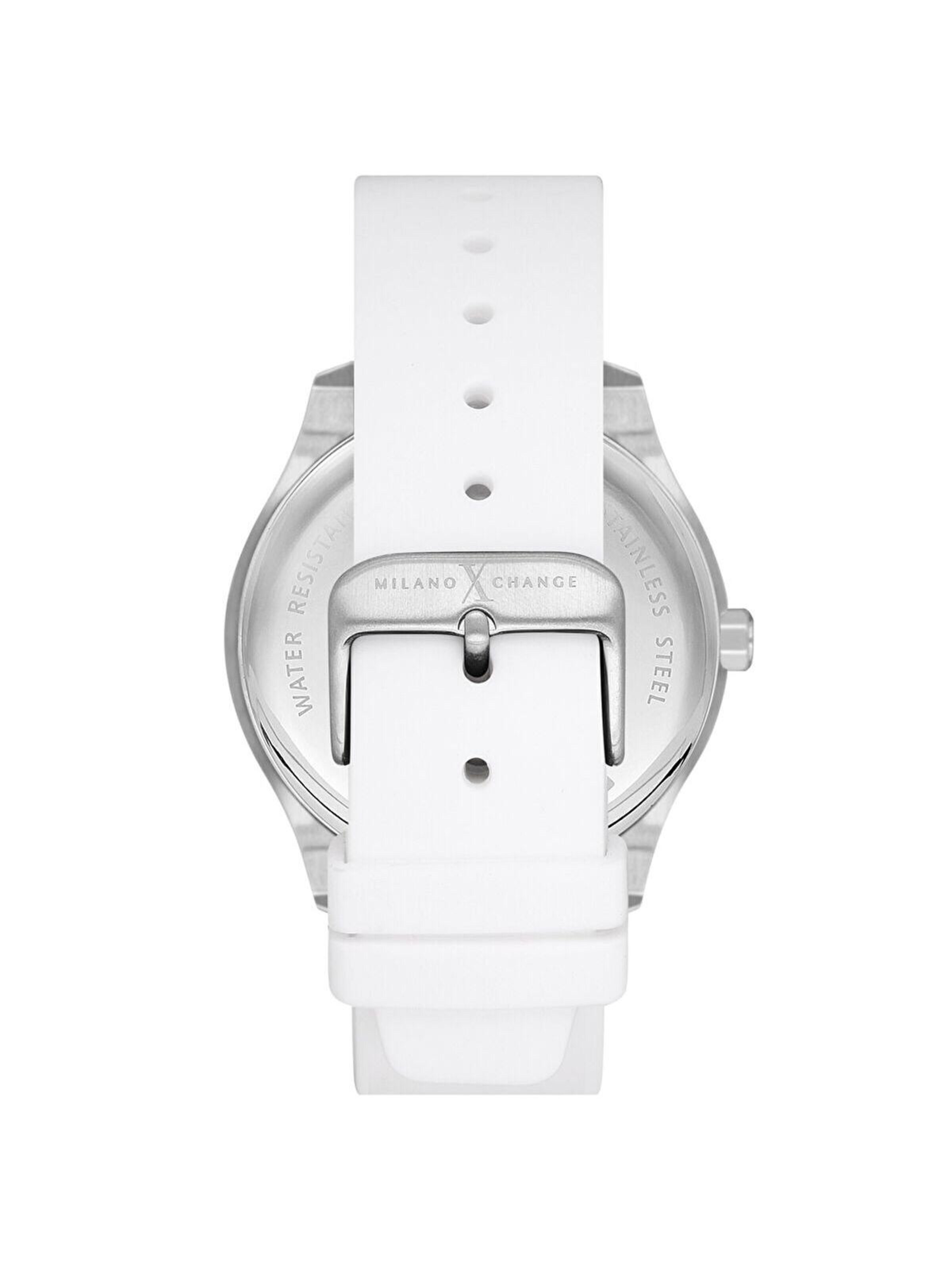 Orologio analogico 'Milano X Change Analog Men Watch MEX3172' di Milano X Change in bianco