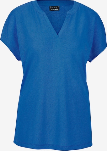 T-shirt Goldner en bleu : devant