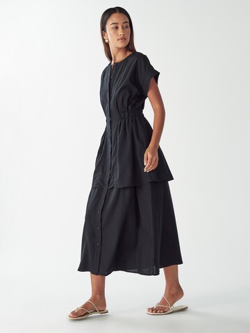 Willa Kleid 'Teddy' in Schwarz