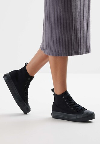 BRITISH KNIGHTS Sneaker high ' KAYA MID ' i sort: forside