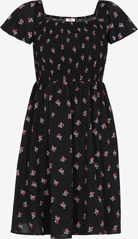 Robe MYMO en noir : devant