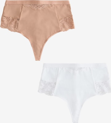 Next - Braga moldeadora en beige: frente