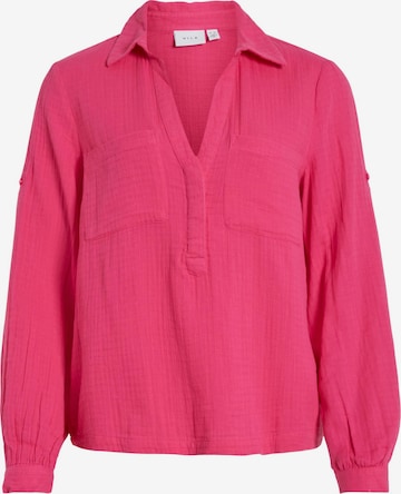 VILA Bluse 'Lania' in Pink: predná strana