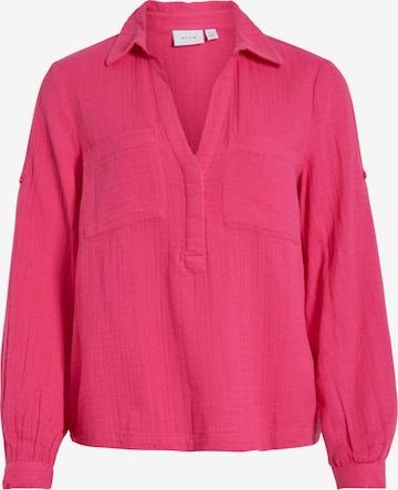 VILA - Blusa 'Lania' em rosa: frente