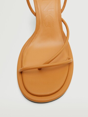 MANGO Sandal 'Boulard' i brun