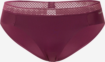 Calvin Klein Underwear - Cueca em roxo: frente