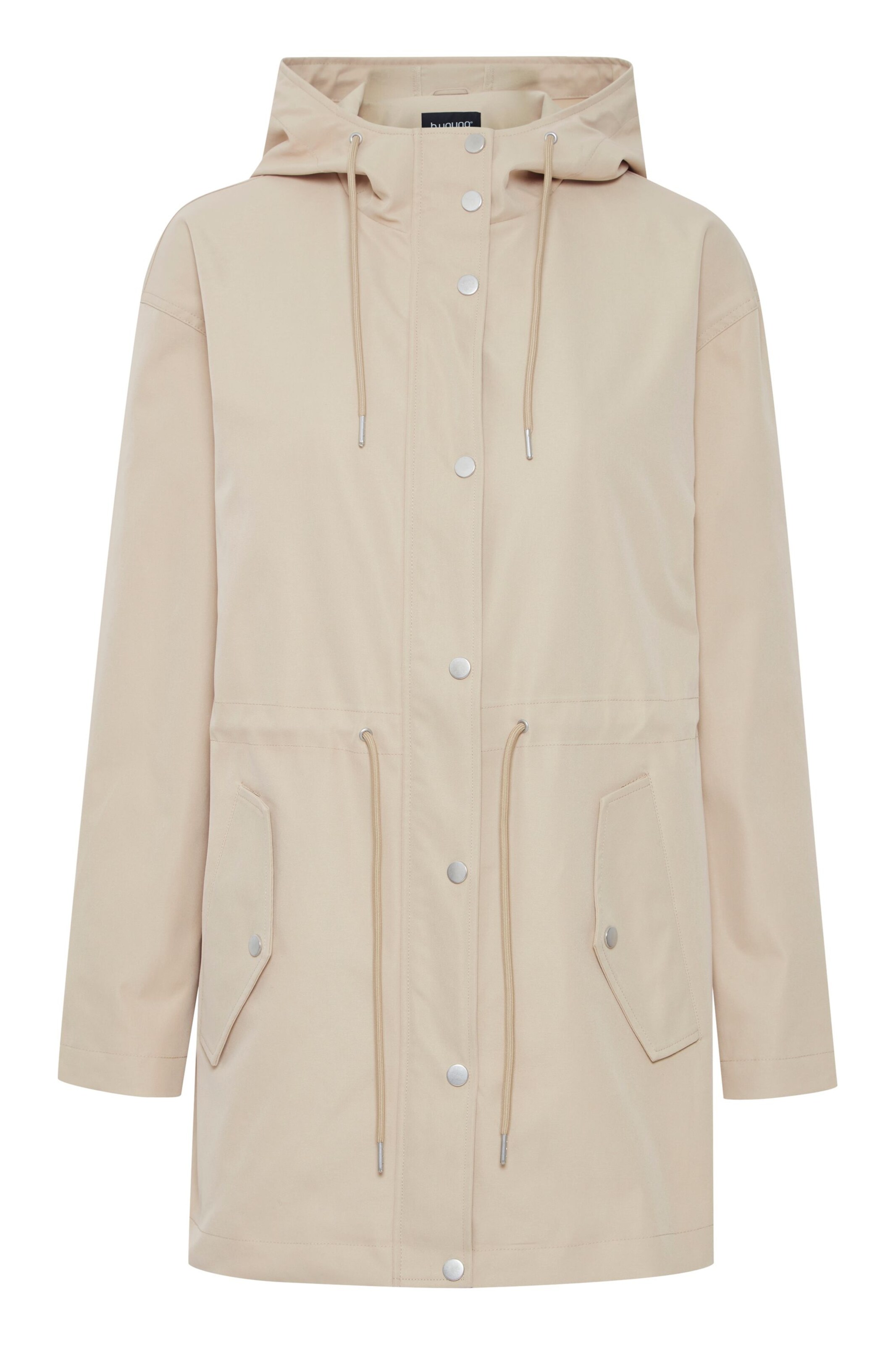 b.young Between-Seasons Parka 'Asto' in Beige: front