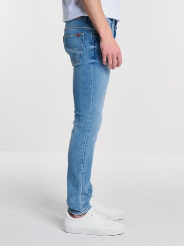 BIG STAR Slimfit Jeans 'Deric' in Blauw