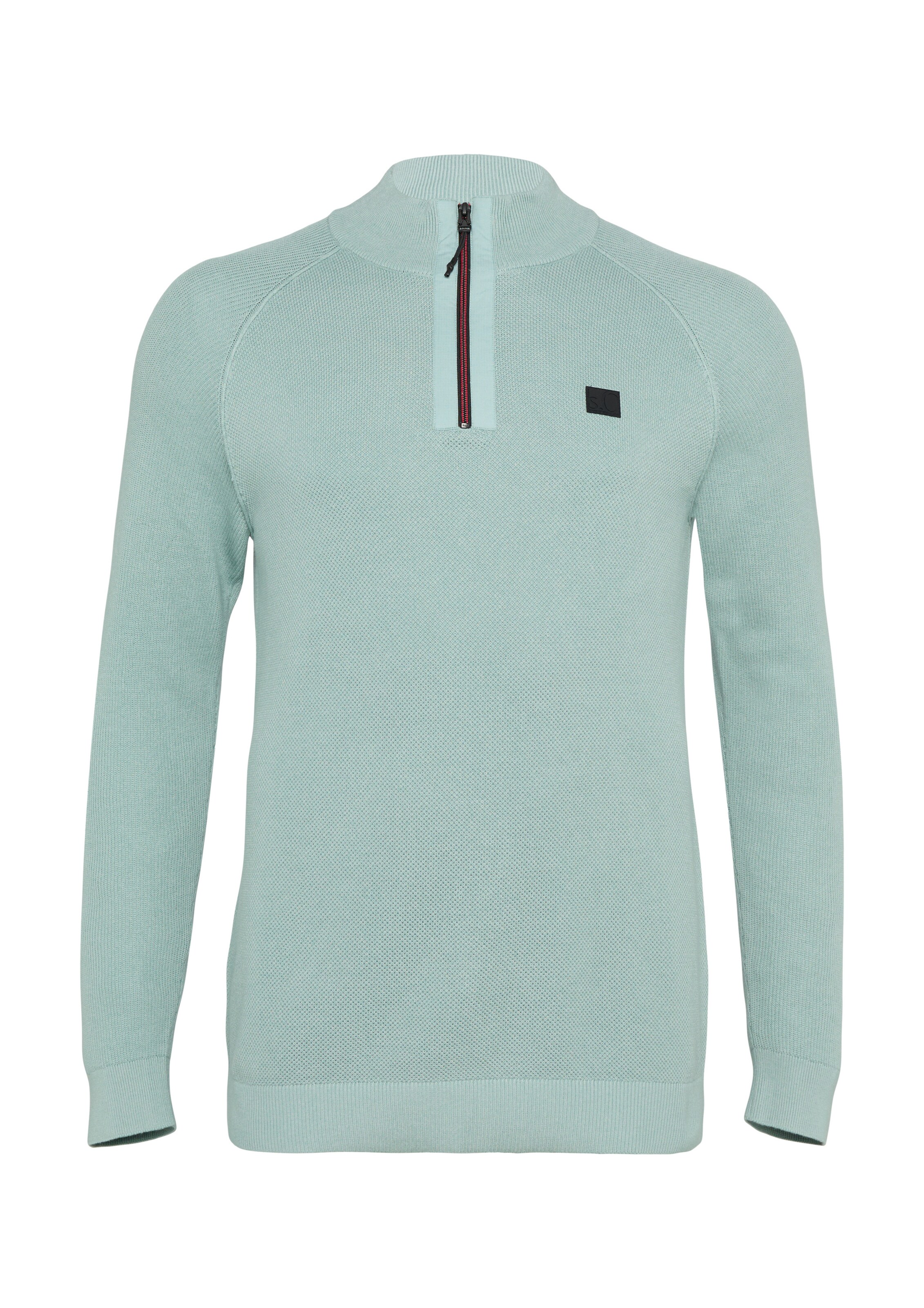 Pull-over s.Oliver Men Big Sizes en vert : devant