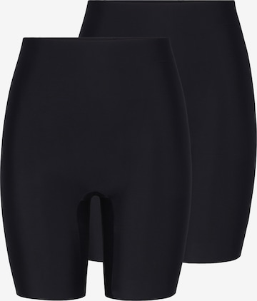 PIECES Skinny Leggings 'NAMEE' i svart: framsida