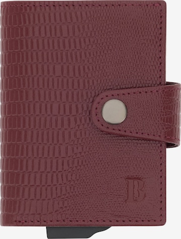 Porte-monnaies Boggi Milano en rouge : devant