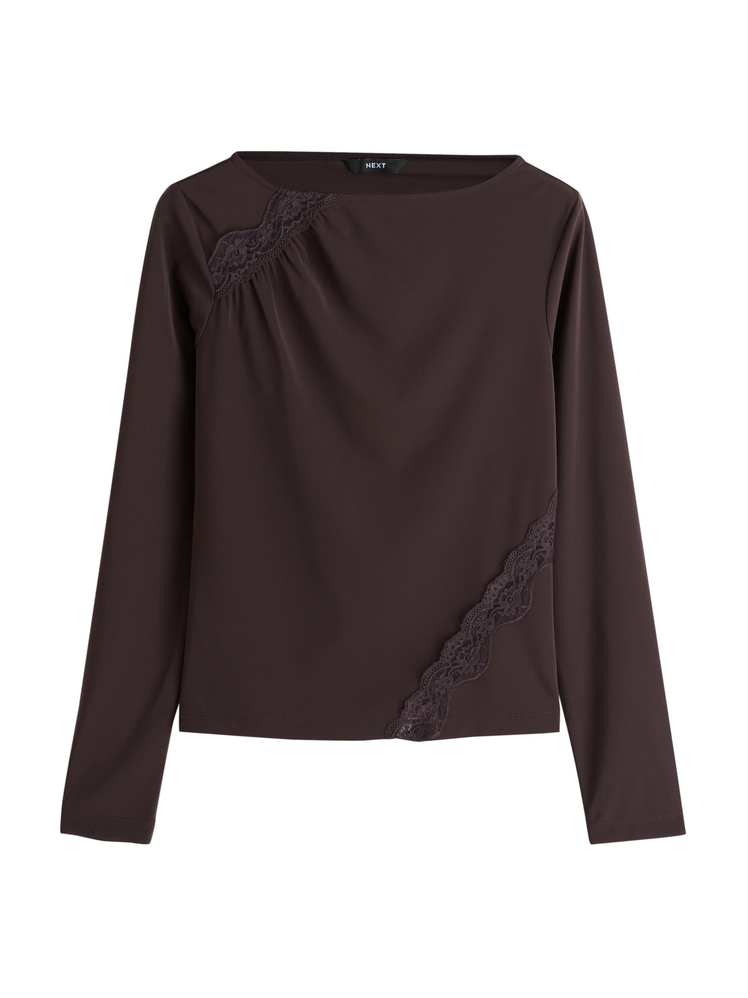 Next Blusa en chocolate, Vista del producto